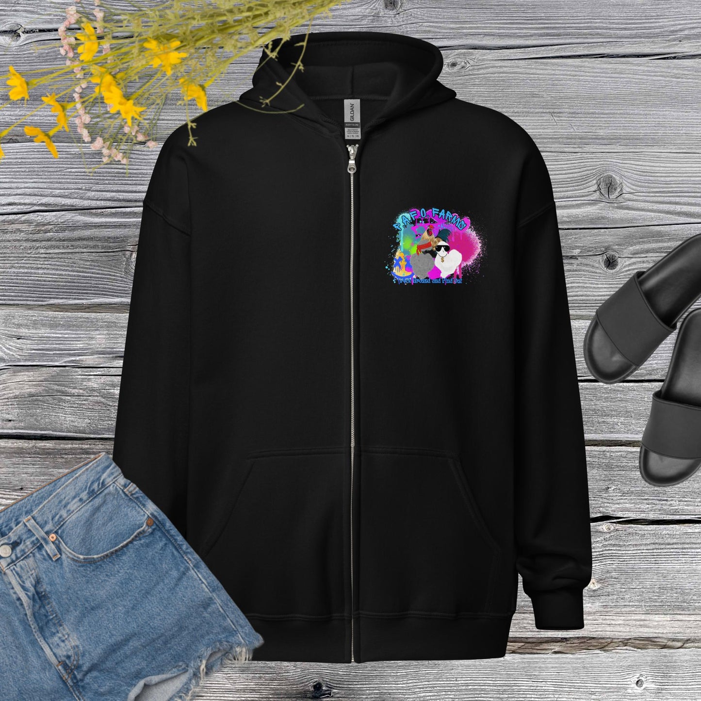 Sudadera con capucha y cremallera PAFO Farms