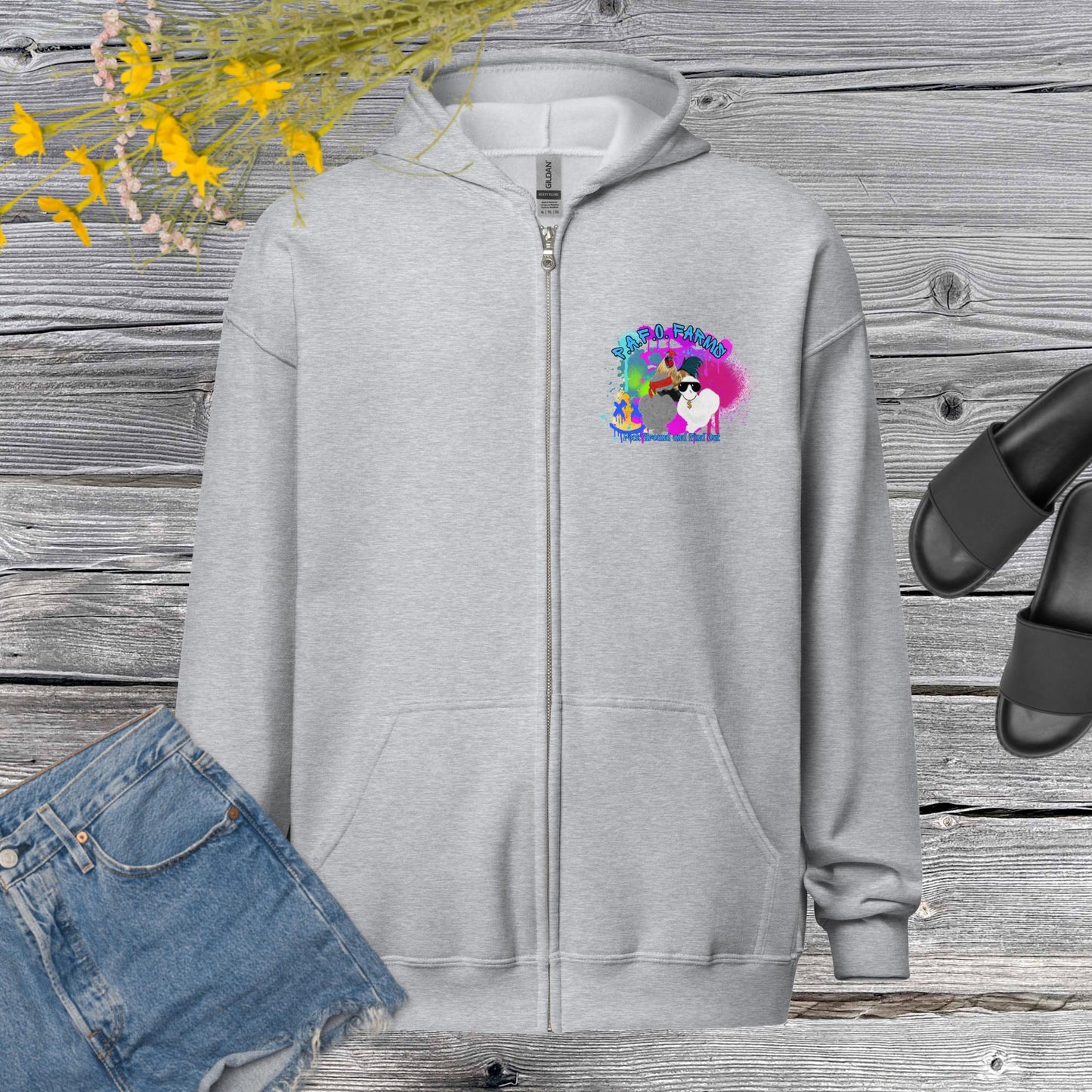 Sudadera con capucha y cremallera PAFO Farms