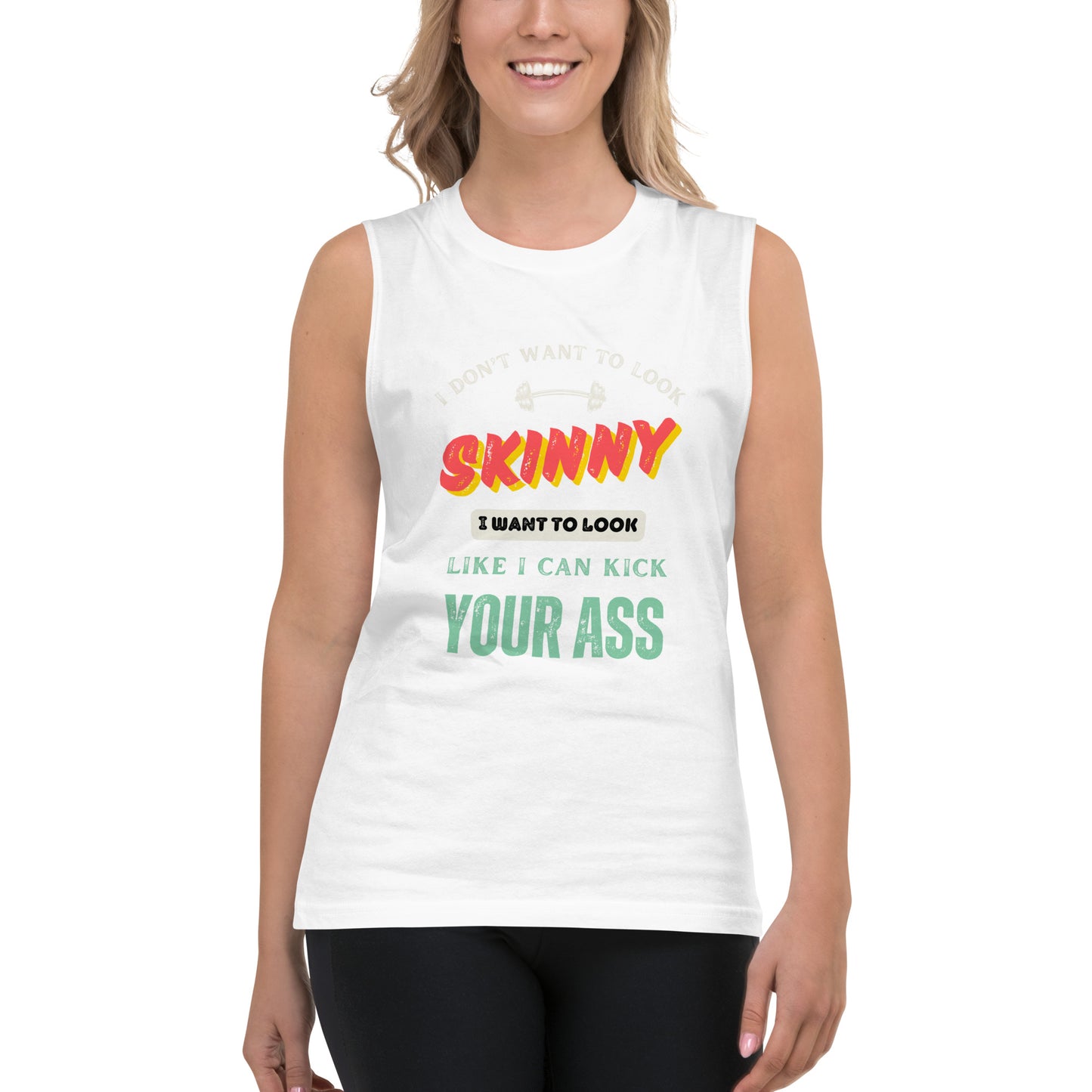 No quiero verme delgada