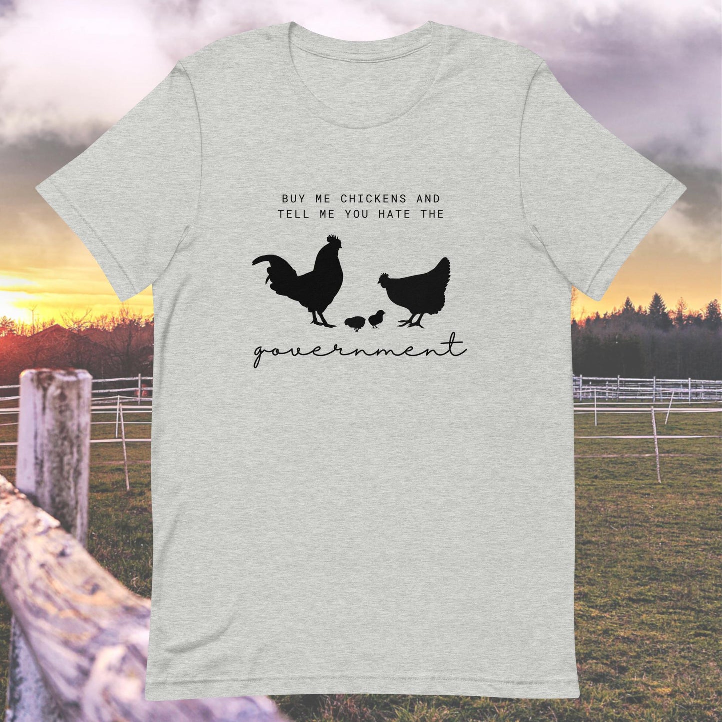 Cómprame pollos y dime que odias al gobierno.