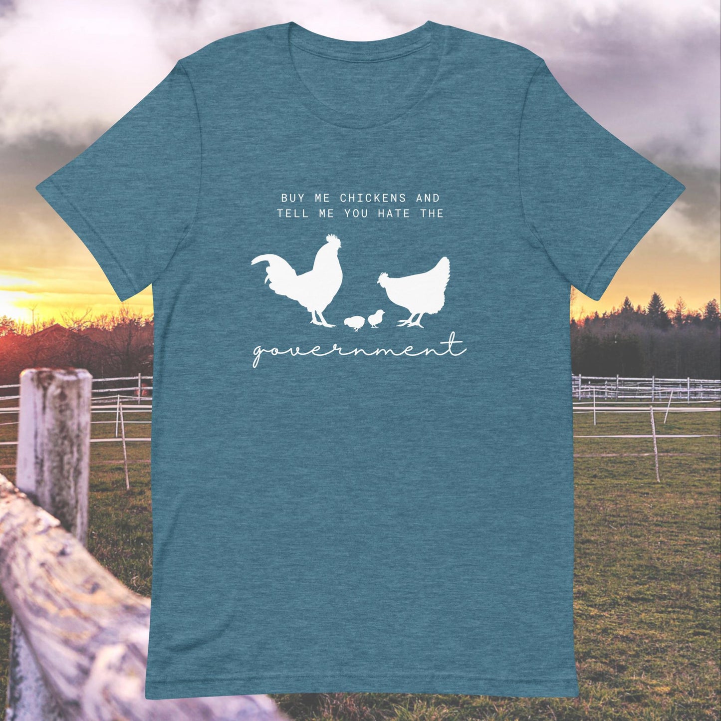 Cómprame pollos y dime que odias al gobierno.