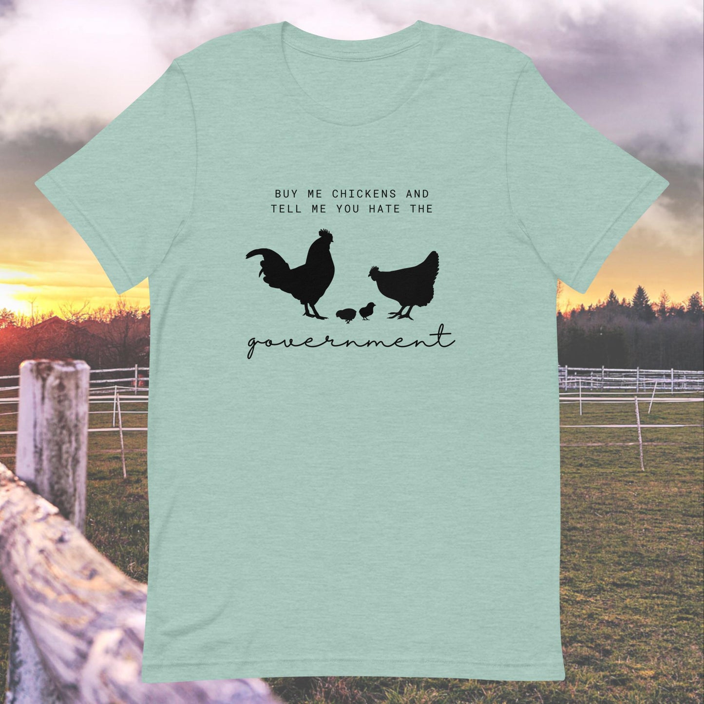 Cómprame pollos y dime que odias al gobierno.