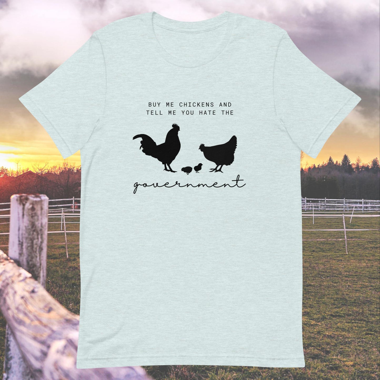 Cómprame pollos y dime que odias al gobierno.