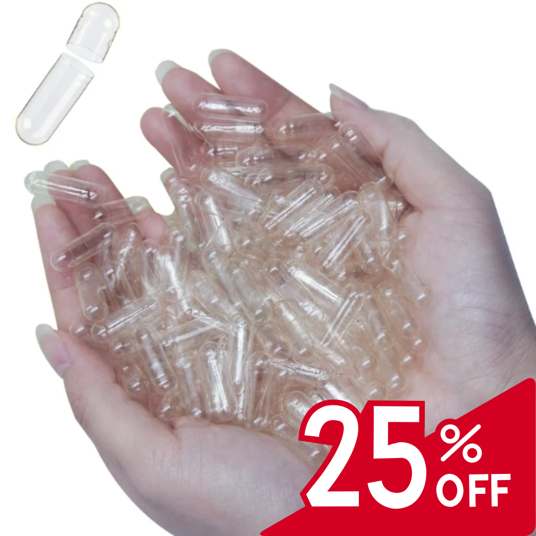 Capsules vides (séparées)