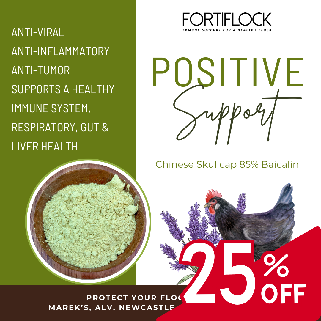Fortiflock™ Positive Support 85% Baicalin powder
