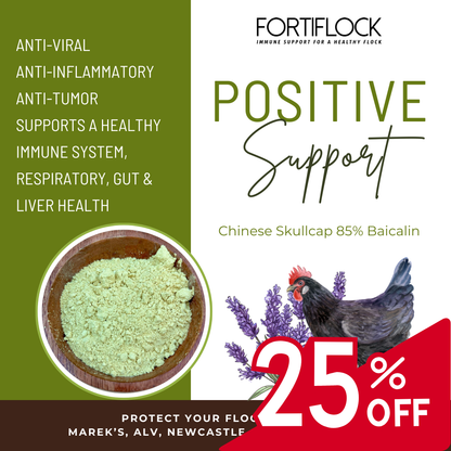 Fortiflock™ Positive Support 85% Baicalin powder