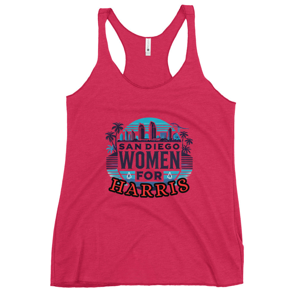 SD Women for Harris - Racerback Tank