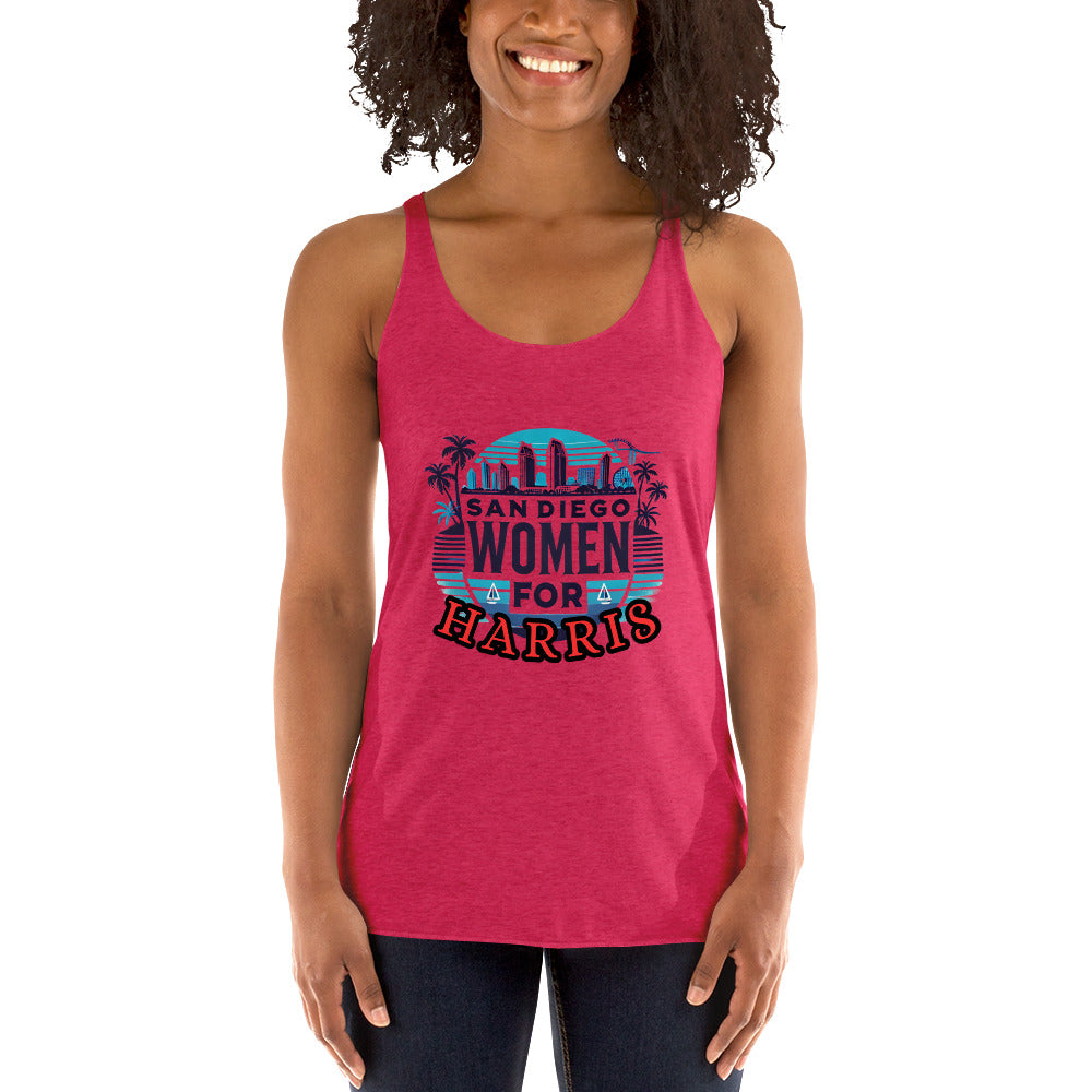 SD Women for Harris - Racerback Tank