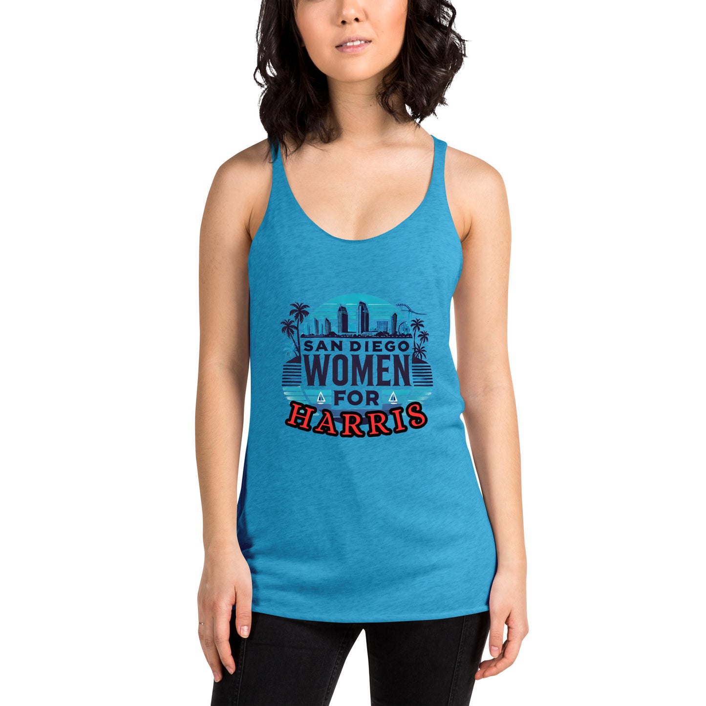 SD Women for Harris - Racerback Tank