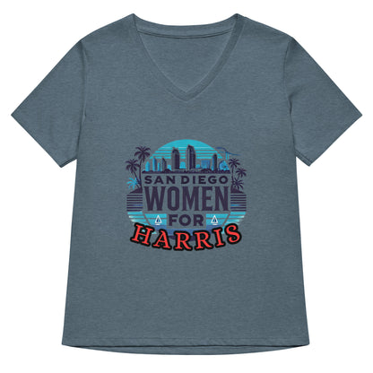 SD Women for Harris - V-neck