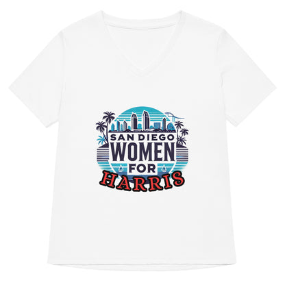 SD Women for Harris - V-neck